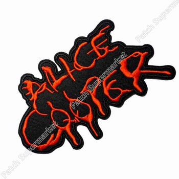 

Alice Cooper Fashion Embroidered Iron On/Sew On Patch Rock Band COSTUME PATCH EMBLEM, Free shipping
