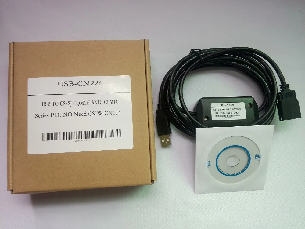 USB-CN226 CS1W-CN226 USB version,cable for Omron CS/CJ,CQM1H,CPM2C series PLC, FAST DELIVERY