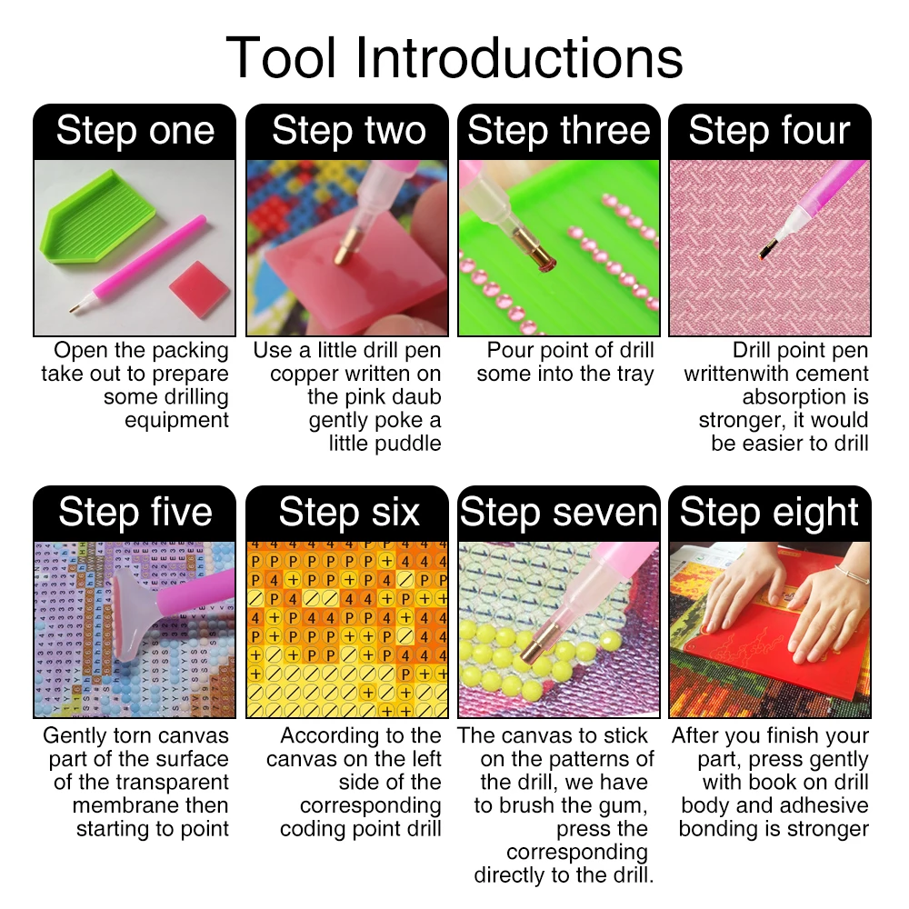 Алмазный Набор ручек для рисования, инструменты 5D стразы, Алмазная наклейка, вышивка, ручка для рисования, Наборы инструментов, аксессуары, ручная работа, сделай сам