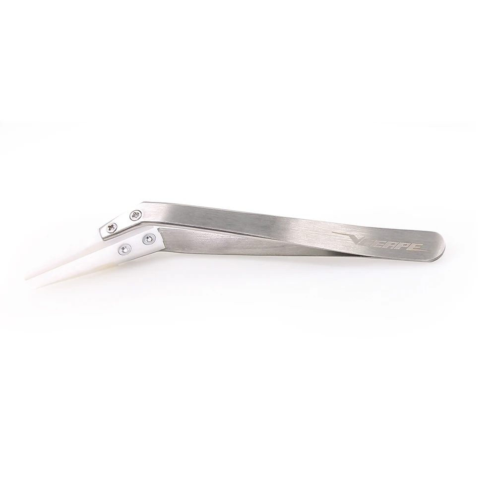 

Original veeape ceramic tweezer electronic cigarette coil tool fit for RDA RTA RDTA atomizer Heating coil head vapor twizer