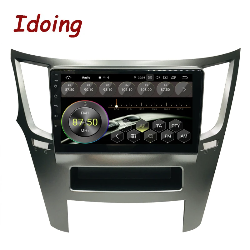 Idoing " PX5 4G+ 64G Восьмиядерный автомобильный Android9.0 Радио мультимедийный плеер для Subaru Outback Legacy 2009- gps навигация 2.5D ips