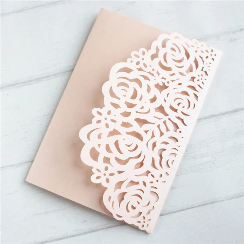 Свадебные пригласительные открытки с открытка RSVP envelo pocket p tri folding темно синие