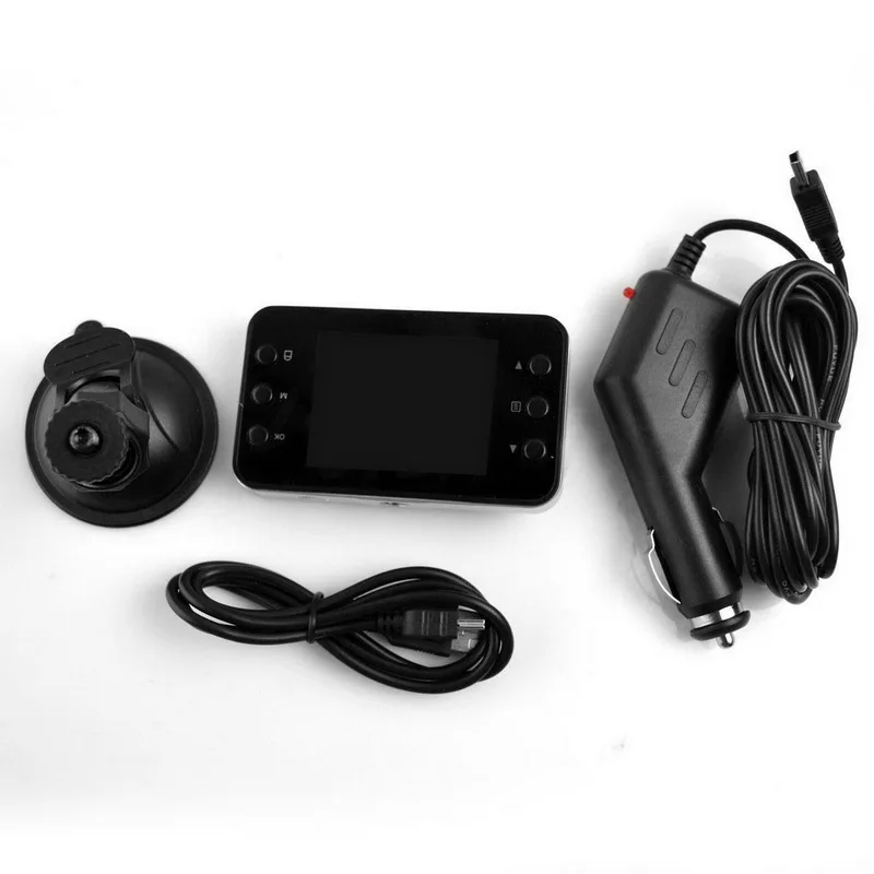 K6000 Car DVR 1080P Full HD Dash Cam 2.4'' HD Screen Night Vision 140 Wide Angle Lens Auto Car Camera Video Recorder Car-Styling