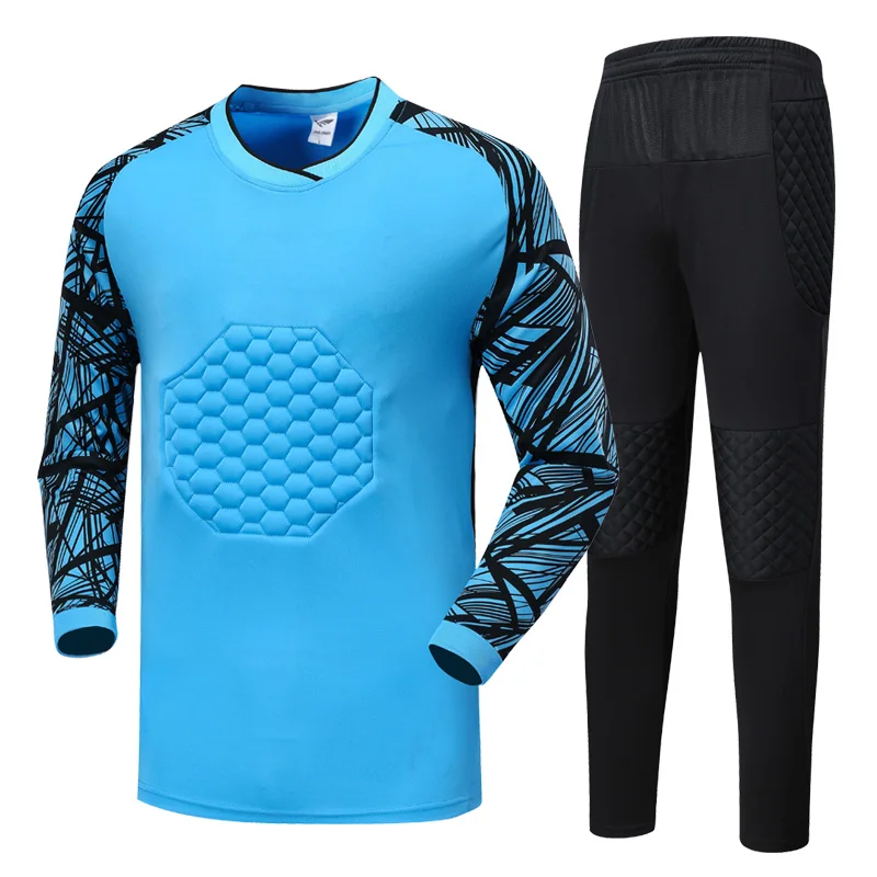 blue goalkeeper jersey