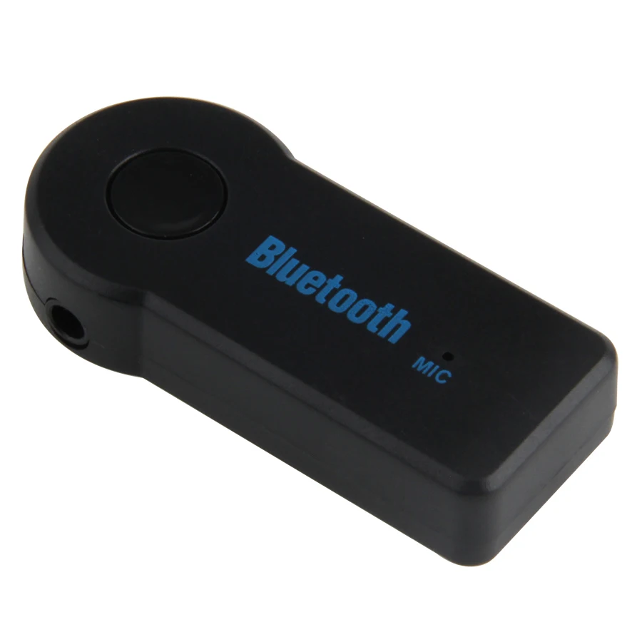 Универсальный Handfree Автомобильный bluetooth-приемник Беспроводной авто с разъемом подачи внешнего сигнала AUX адаптер с микрофоном для телефона MP3 200 шт