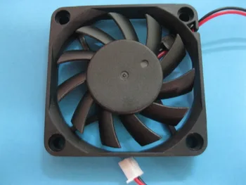

2 Pcs Brushless DC Cooling Fan 12V 6010S 11 Blades 2wires 60x60x10mm