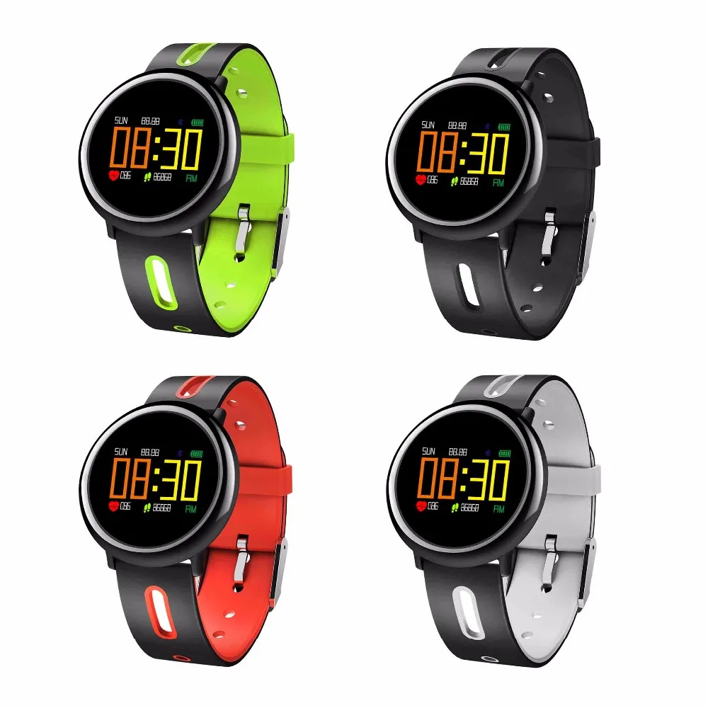 

QIACHIP Smart Horloge GPS Running Bluetooth 4.0 Sport Smart Horloge Hartslagmeter Waterdicht Android iOS Afstandsbediening Camer