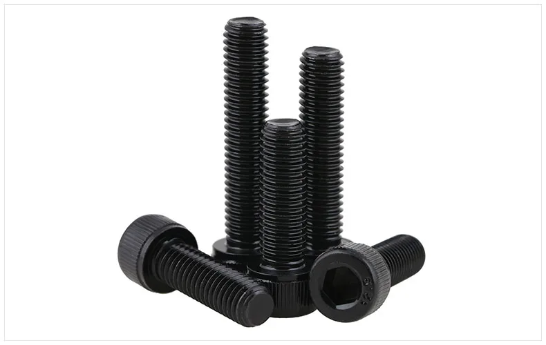 

DIN912 12.9 high strength alloy steel cup head hexagonal reverse thread M5 M6 M8 M10 M12 black left tooth bolt anti-tooth screw