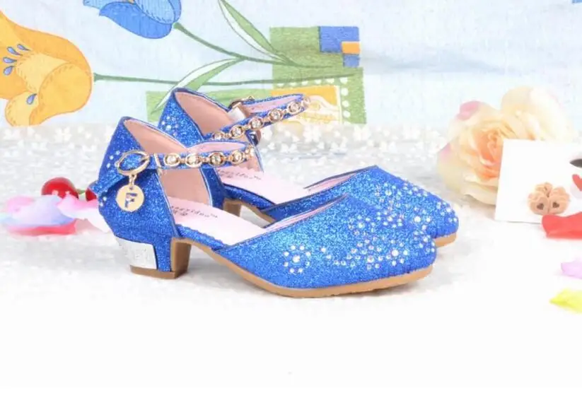 Girls casual leather shoes-17
