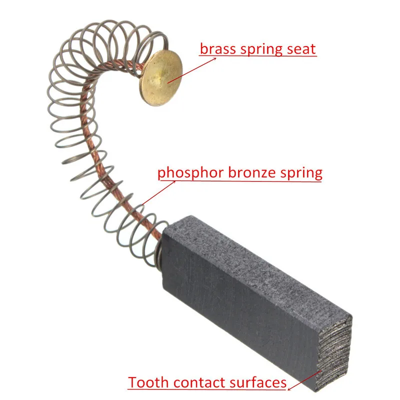 2 шт./компл. замена электрической буровая мотора угольные щётки, а также смазывайте механизм, маленького размера, круглой формы с диаметром 32 мм x 11 мм x 6 мм для Мощность инструмент для измельчения аксессуары ремонт запасных парк