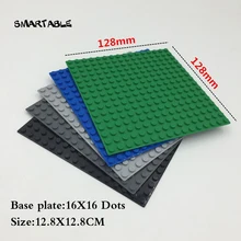 Smartable taban plakası 16x16 küçük yapı taşları parçaları yaratıcı oyuncak uyumlu büyük markalar 3867 oyuncaklar noel hediyesi 5 adet/grup