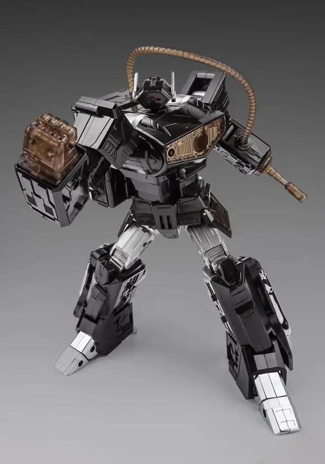 

W-01B Quakeblast Black Version Quake Blast Shockwave Transformation Action Figure