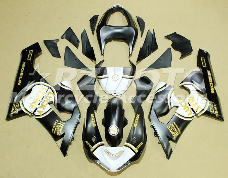 

New Abs Fairings Kit Fit for kawasaki Ninja ZX6R 636 2005 2006 05 06 6R ZX-6R Bodywork set fairing custom lucky matte black