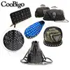 10sets Pewter Punk Studs Rivet Spikes Rock Garment Shoe Bag Pets Collar DIY Leather Craft Parts Shield Chinese knot Cross ► Photo 3/6