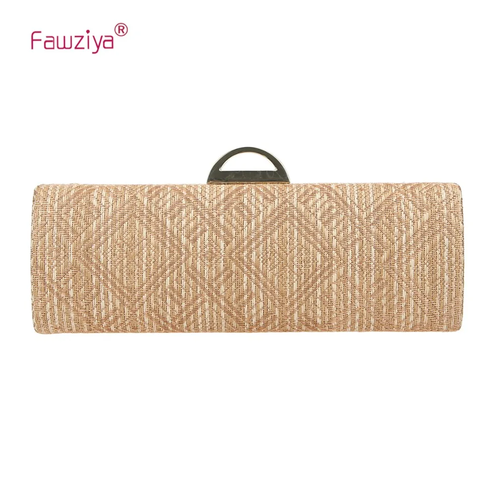 Fawziya Natural Straw Handbag Clutch Purses For Women Evening-in Clutches from Luggage & Bags on ...