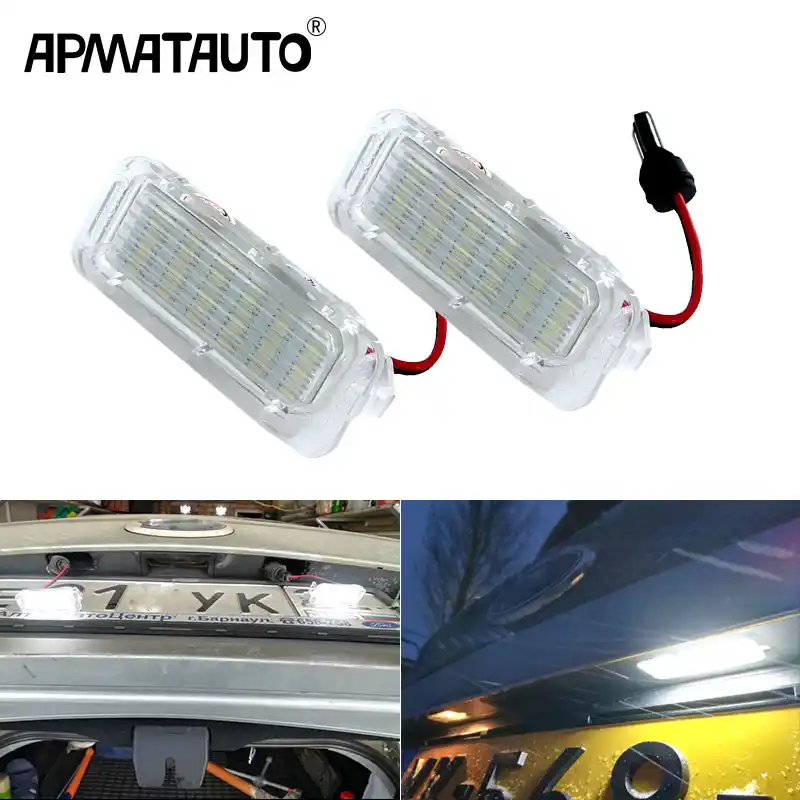 ford galaxy number plate bulb replacement