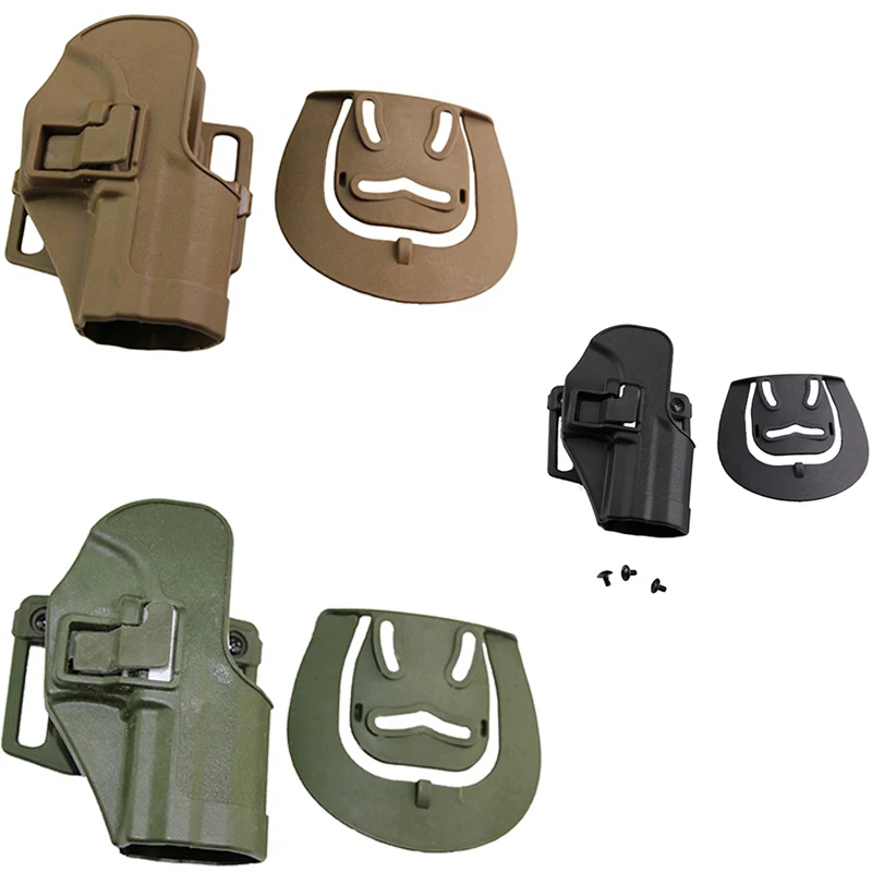 

Cheap Hot Sell Hunting Accessories CQC Right Handed Holster Tactical Gun Holster Fits HK USP Pistol Black Tan Green