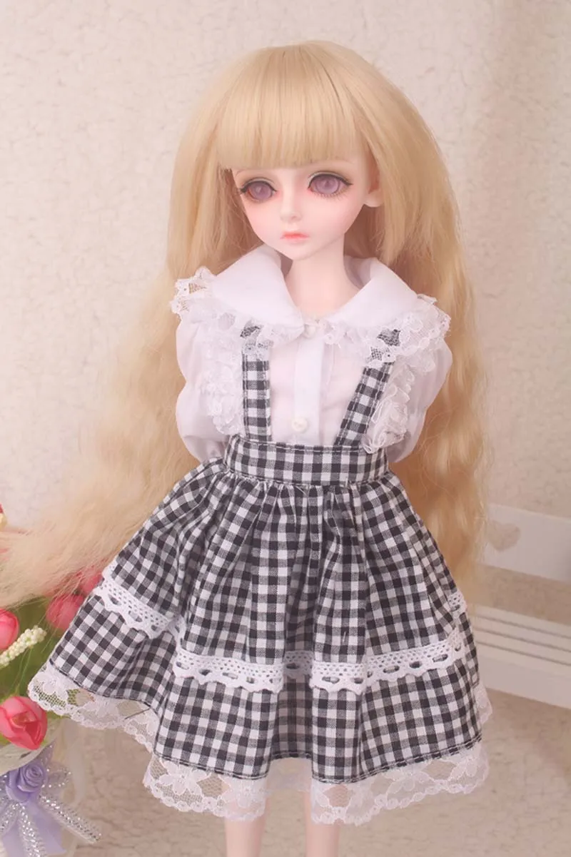 Haut à Capuche Pour Poupée BJD – 1/3 1/4 1/6 – Accessoire Bricolage Mode – Noir – Pour SD Et DD (selon Taille)
