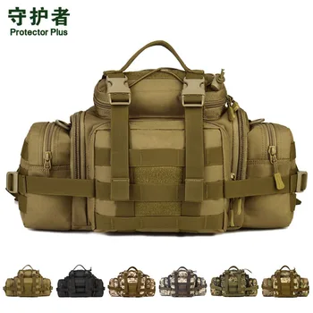 

New Men's Durable Nylon Military Assault Waist Fanny Pack Multipurpose Travel Messenger Shoulder Bag Handbag Bags