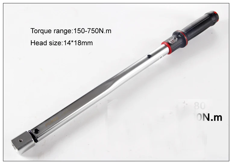 Manual handle torque wrench 100 600NM/150 750NM Open head torque wrench