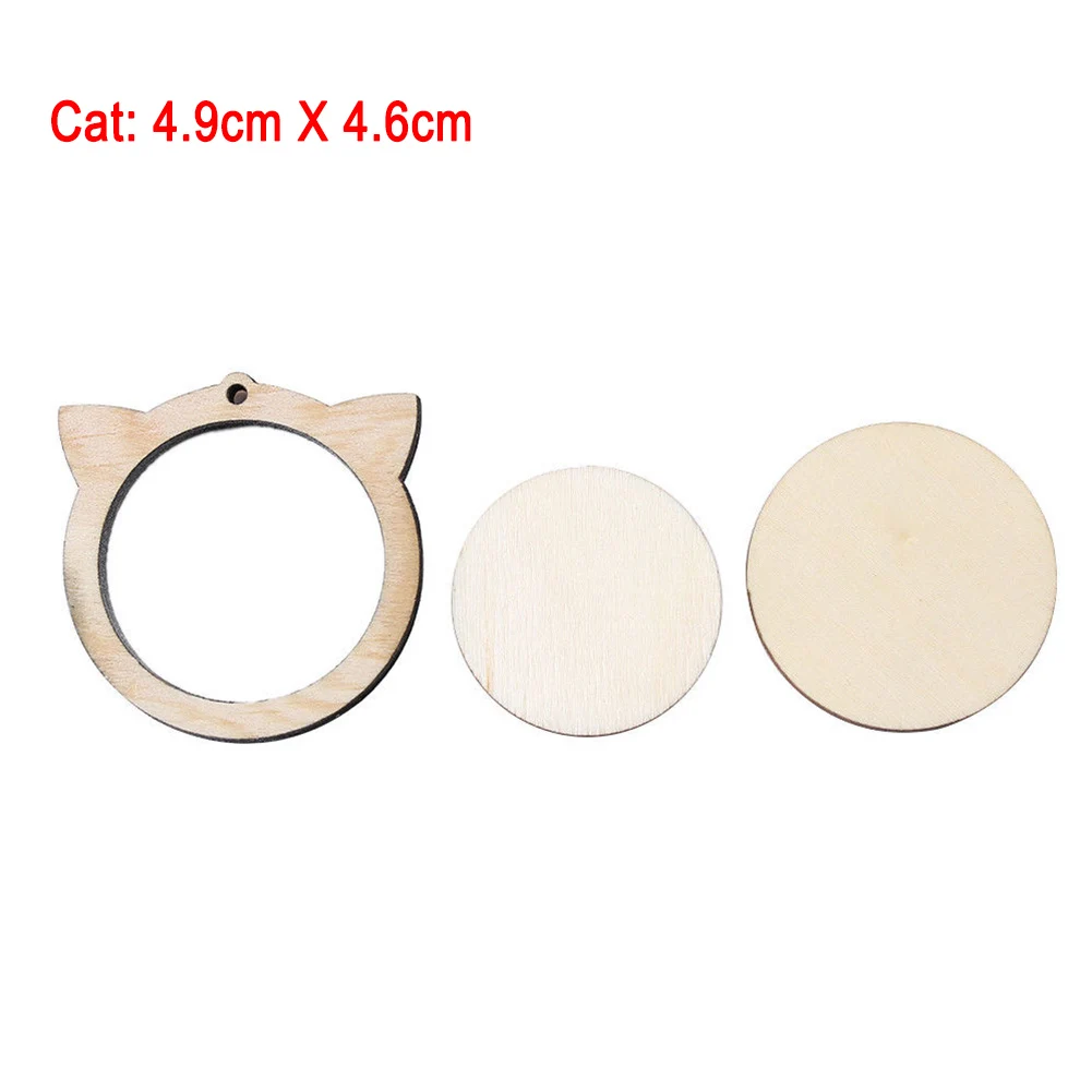 

Mini Wooden Cross Stitch Hoop Ring Embroidery Circle Sewing Kit Frame Craft