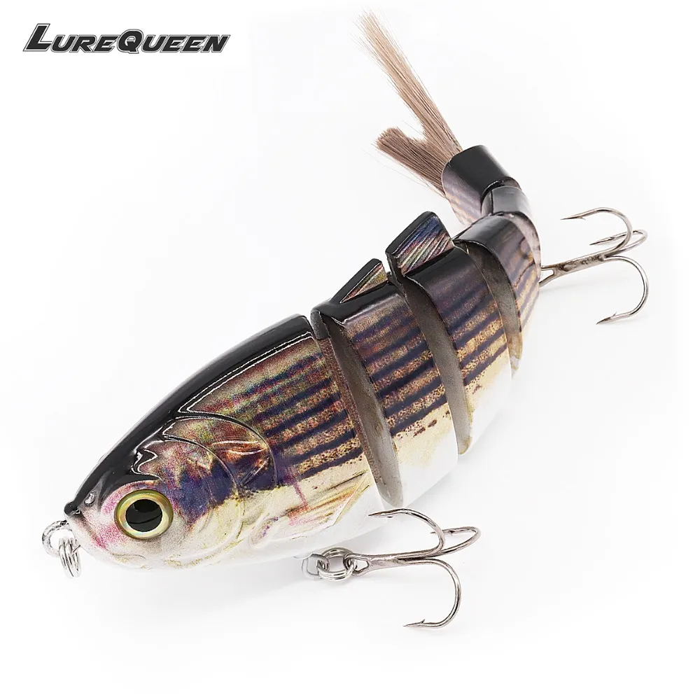 17 cm 67g nuevo gran Señuelos de Pesca 6 Multi articulado cebo Wobbler Crankbait agua salada los nadadores duro señuelo de pesca herramientas de Pesca 17 cm 67g nuevo gran Señuelos de Pesca 6 Multi articulado cebo Wobbler Crankbait agua salada los nadadores duro señuelo de pesca herramientas de Pesca