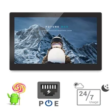 15,6 дюймовый Android POE планшетный ПК-все в одном ПК-настенный монтаж smart tv(четырехъядерный, A9, 1,5 ГГц, 1 ГБ DDR3, 8 Гб flash, bluetooth, VESA