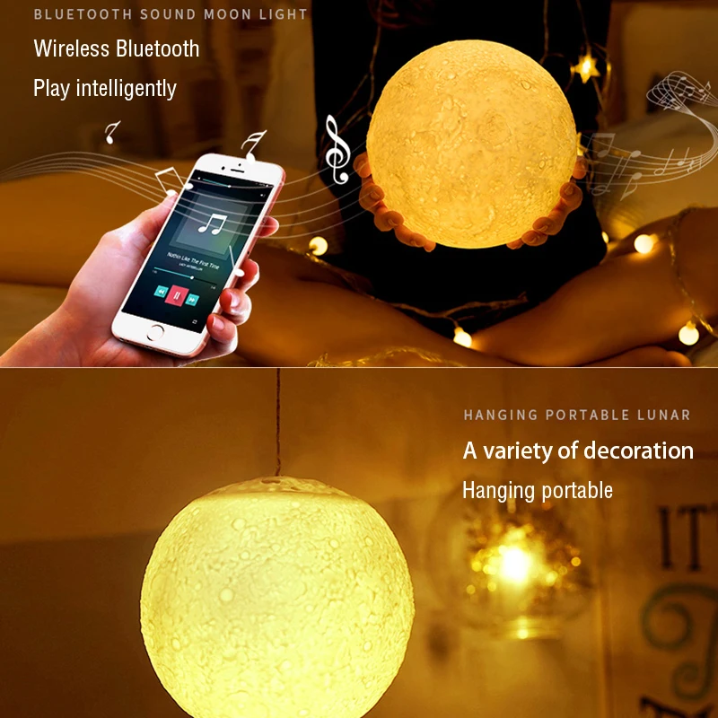moon lamp speaker