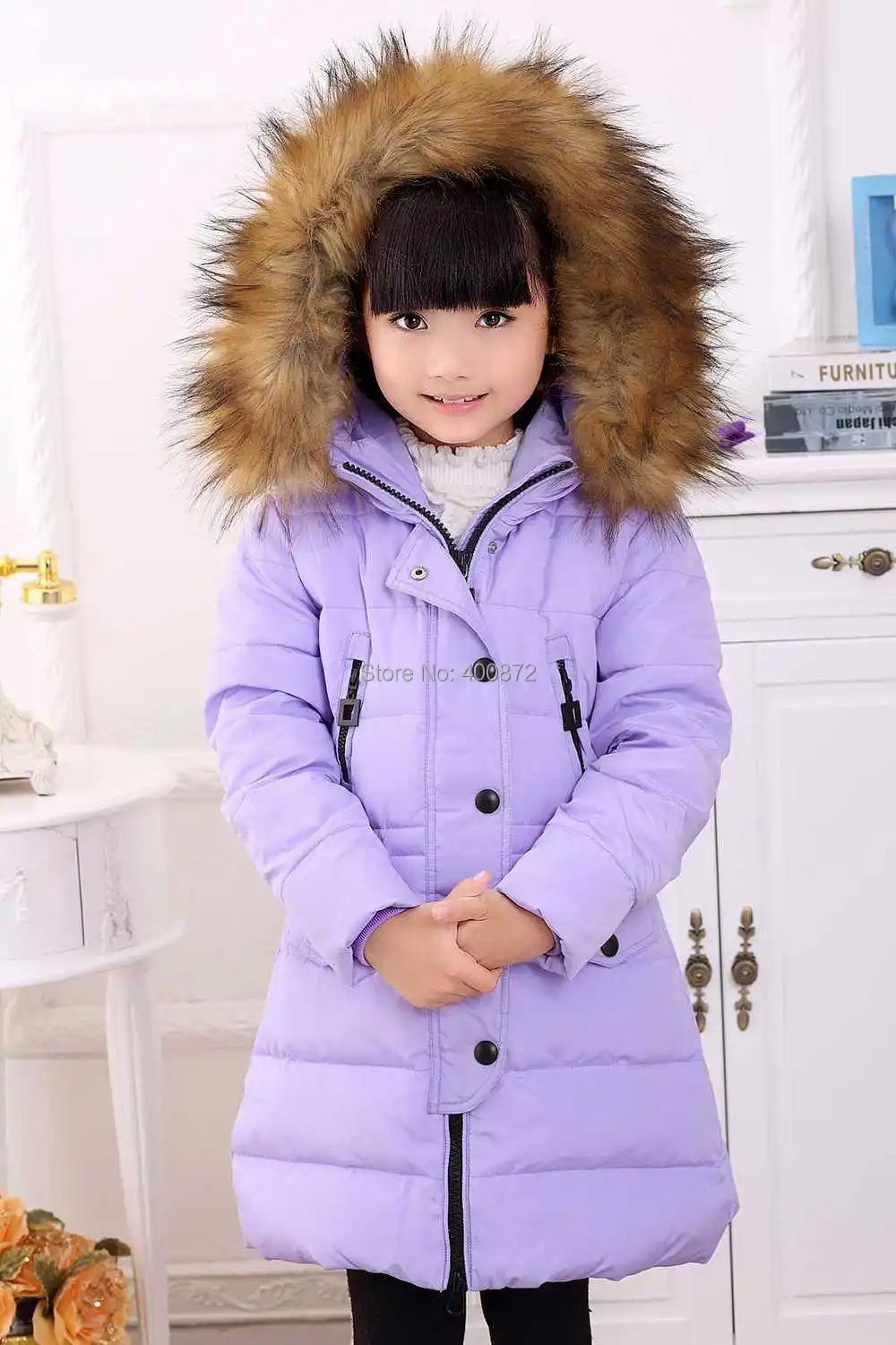 Модные куртки для девочек зимний пуховик и парки для маленьких девочек длинная теплая детская зимняя одежда верхняя одежда и пальто пуховик