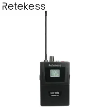 Retekess T126 РЧ беспроводной Конференц-Системы синхронного перевода поясной обхват талии-установленный аудио передатчик для конференц-зала