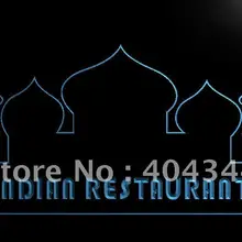 LB812-Индийский ресторан кафе еда светодиодный неоновый свет знак