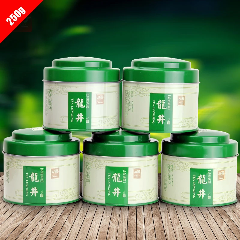[825 Sale] Gift LongJing tea AAAAA 250g Chinese Green Tea infuser 2015 New green health benefits Food slimming LJ6 | Продукты