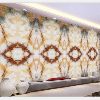 

beibehang Customized living room bedroom mural marble jade parquet background wall European ceiling carpet picture decoration
