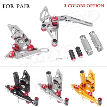 

CNC Adjustable Motorcycle Rearset Rear Set Footpegs Footrest For Yamaha MT-07 2014 2015 2016 2017