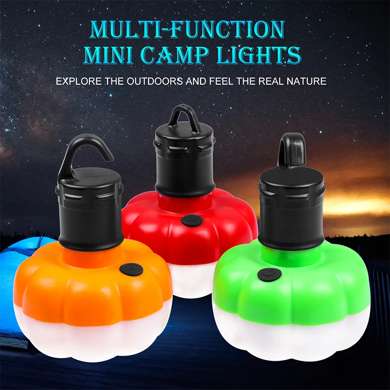 Perfect WEST BIKING Bike Lights Ultralight Mini LED Camping Lantern Waterproof Outdoor Tents Flashlight Night Hanging lamp Cycling Light 0