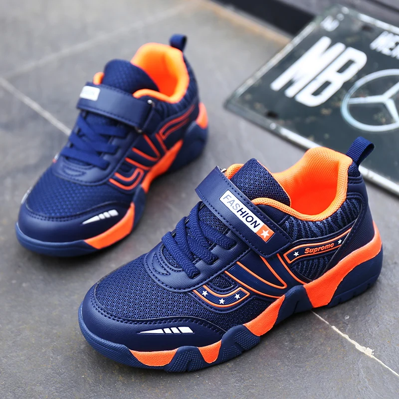 

tiaotiaohu Children's sports shoes spring and autumn new fashion breathable boys net shoes girls non-slip shoes student shoes