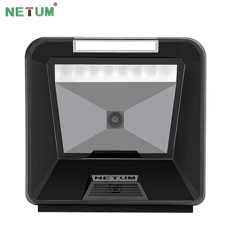 NT-2080 2D/QR Всенаправленный сканер штрихкодов планшетный настольный считыватель штрихкодов для магазина NETUM