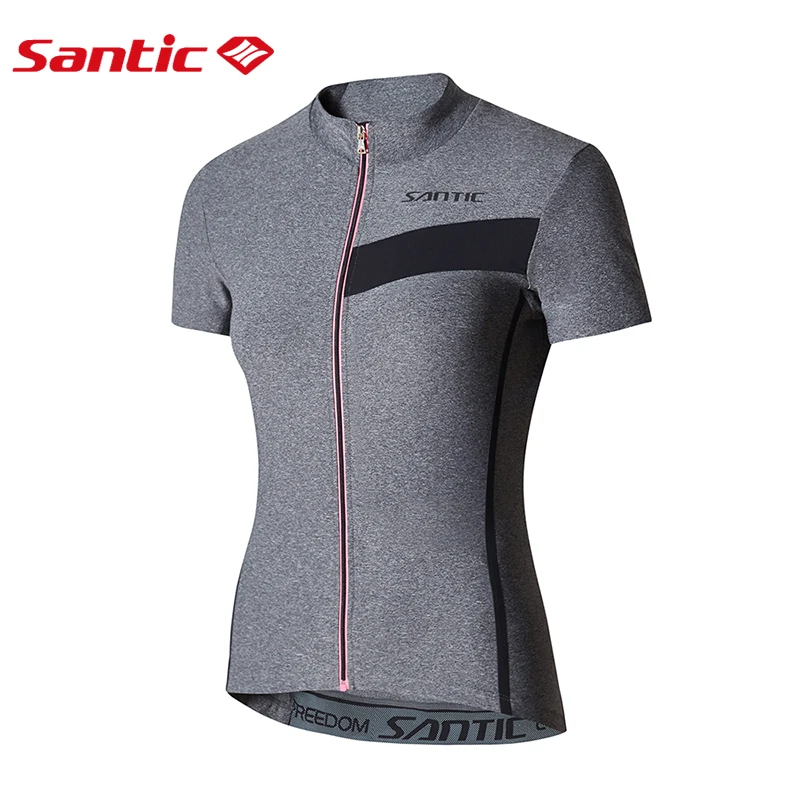 Santic Женская футболка для велоспорта езды на велосипеде подходит лета N FEEL