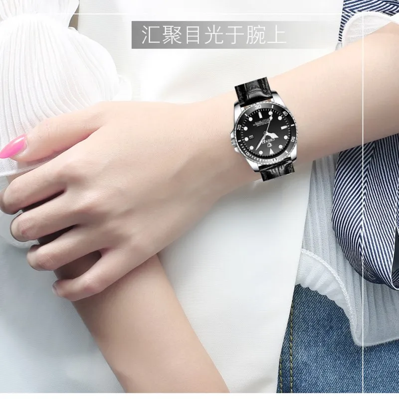 2018 Лидирующий бренд для женщин часы браслет контракт кожа наручные женское платье дамы кварцевые Прямая доставка для женщин Reloj Mujer