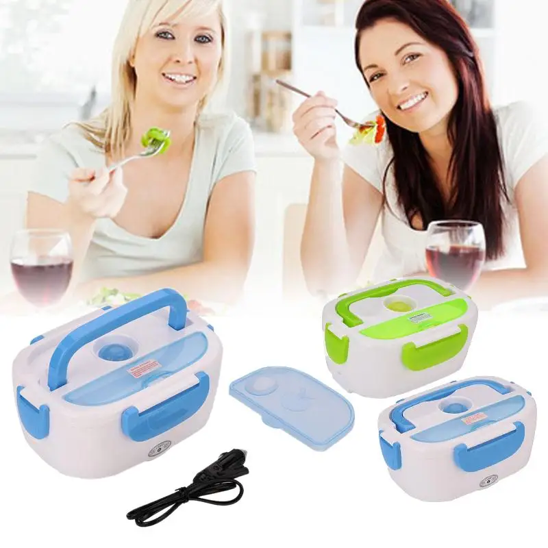 

1.2L Portable Multifunctional Electric Heating Car Plugs Heated Lunch Box Rice Food Container Office Household Heater Warmer 12V