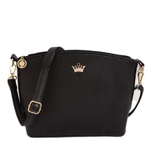 Fashion Charm in hands Hot Sold Women Messenger Bags Shell Shaped Crossbody multi-function Pattern Mini Bag With Imperial Crown