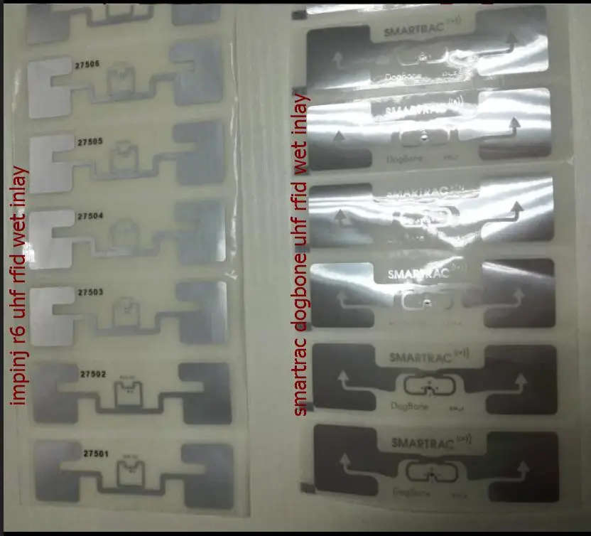 impinj r6 and smartrac dogbone uhf rfid inlay 2