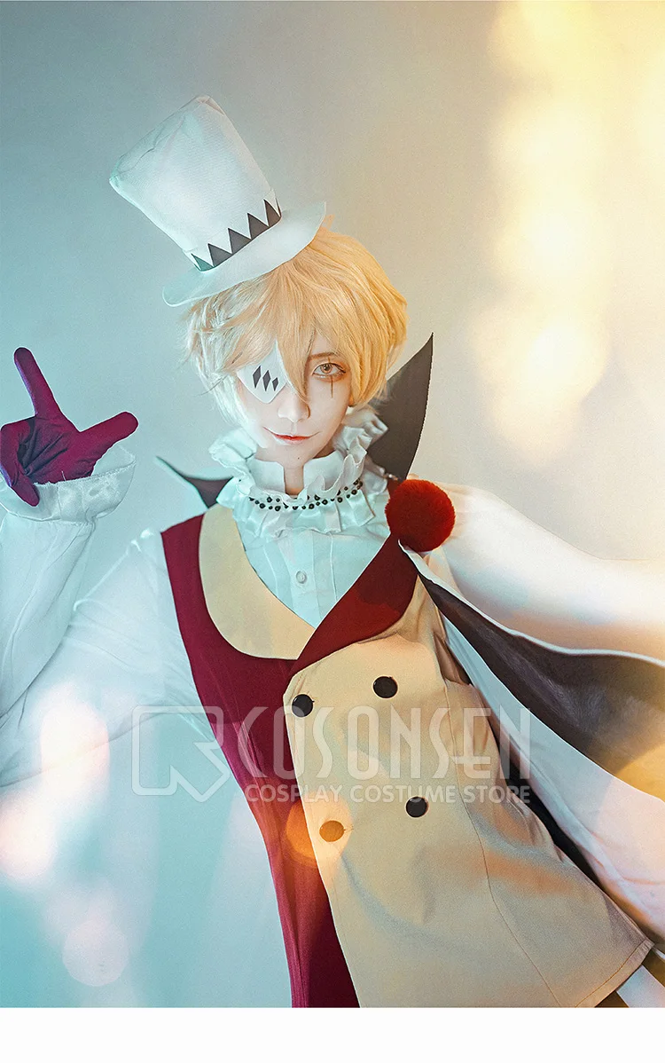 Bungo stray dogs Nikolai Gogol Cosplay costume Member of Decay of Angels COSPLAYONSEN All Size full set greek goddess costume