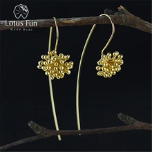 Перфект качество прекрасный цветок серьги высокое качество ручная работа ювелирные изделия серебро 925 аксессуары новогодние подарки длинные сережки необычные товары цветы