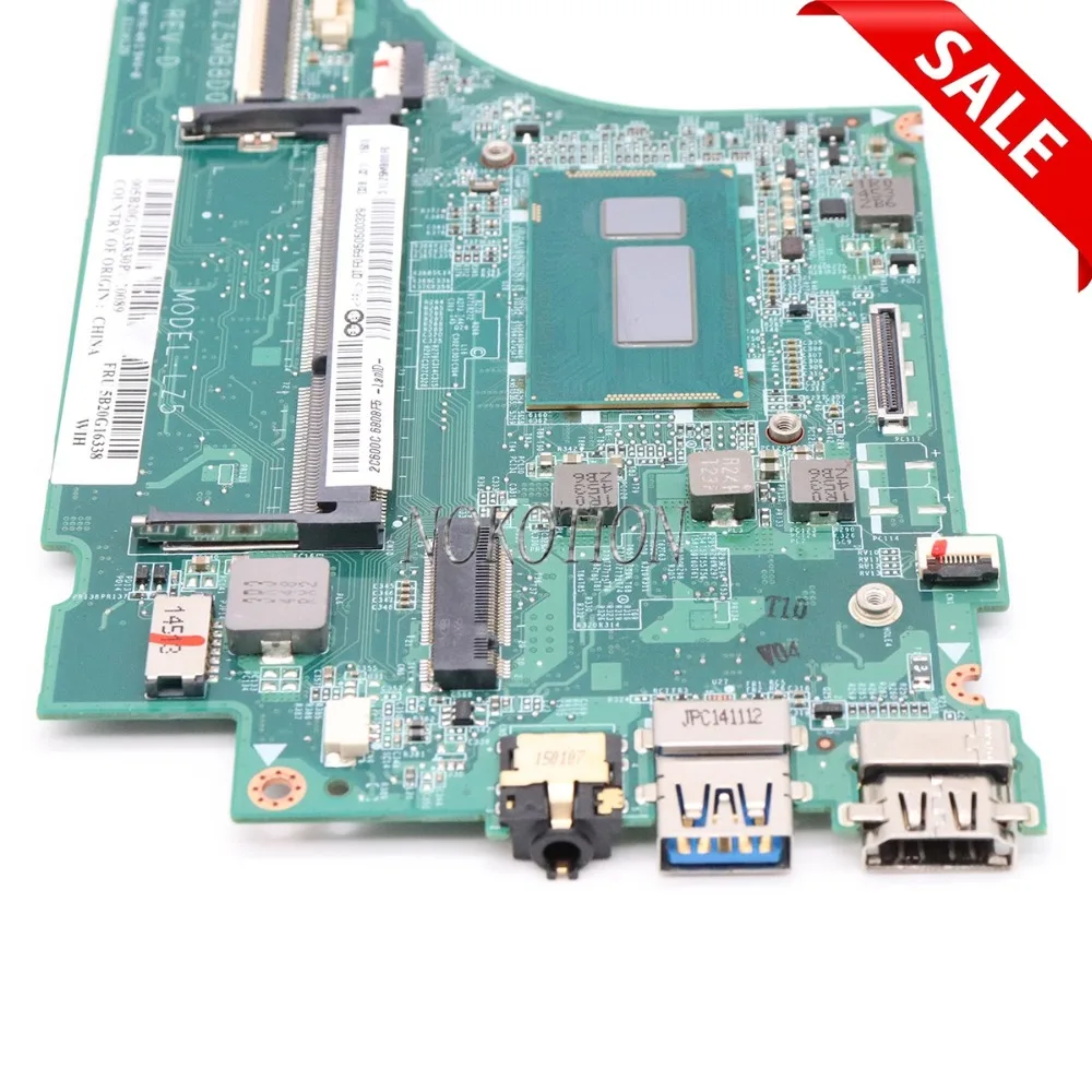 NOKOTION DA0LZ5MB8D0 ل lenovo ideapad U330p اللوحة المحمول SR170 i5-4200U وحدة المعالجة المركزية على متن اللوحة الرئيسية يعمل