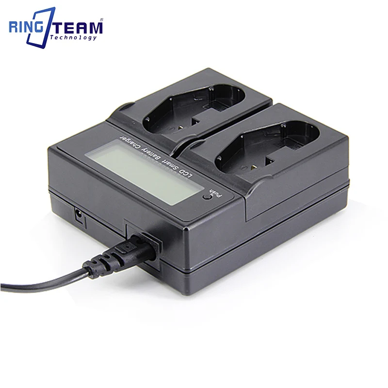Duplo para Nikon Rápido Carregador En-el4 En-el4a Bateria se Encaixa d2 d3 Digital Slr D2h D2hs D2x D2xs D3s D3x f6 Câmera Mh-22 Mh-21 Lcd