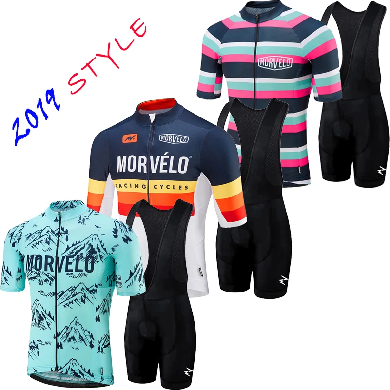 Ropa ciclismo hombre 2019 RUNCHITA Велосипеды летом с коротким рукавом Джерси Набор для мужчин
