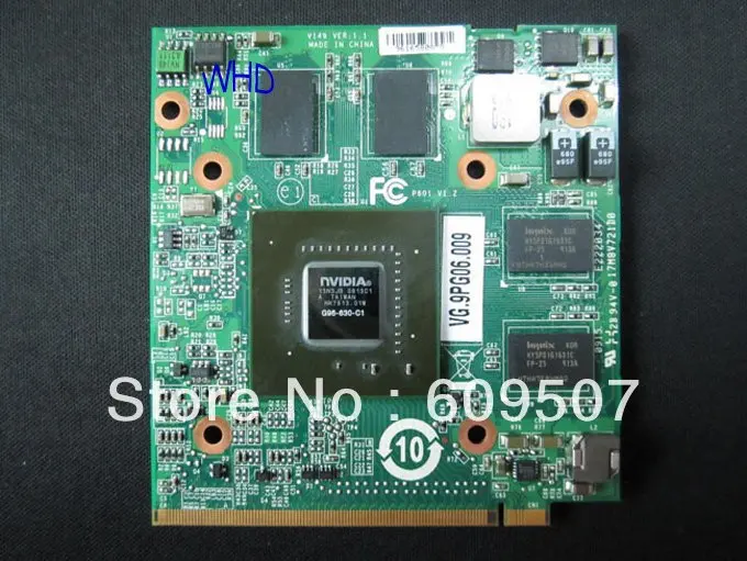  Wholesale 9600M GT Laptop vga card G96-630-C1  for ACER 6920G  7730G  6930G 6935G  5930G 4730G 4930G 4925G 7530G 100% tested ok 