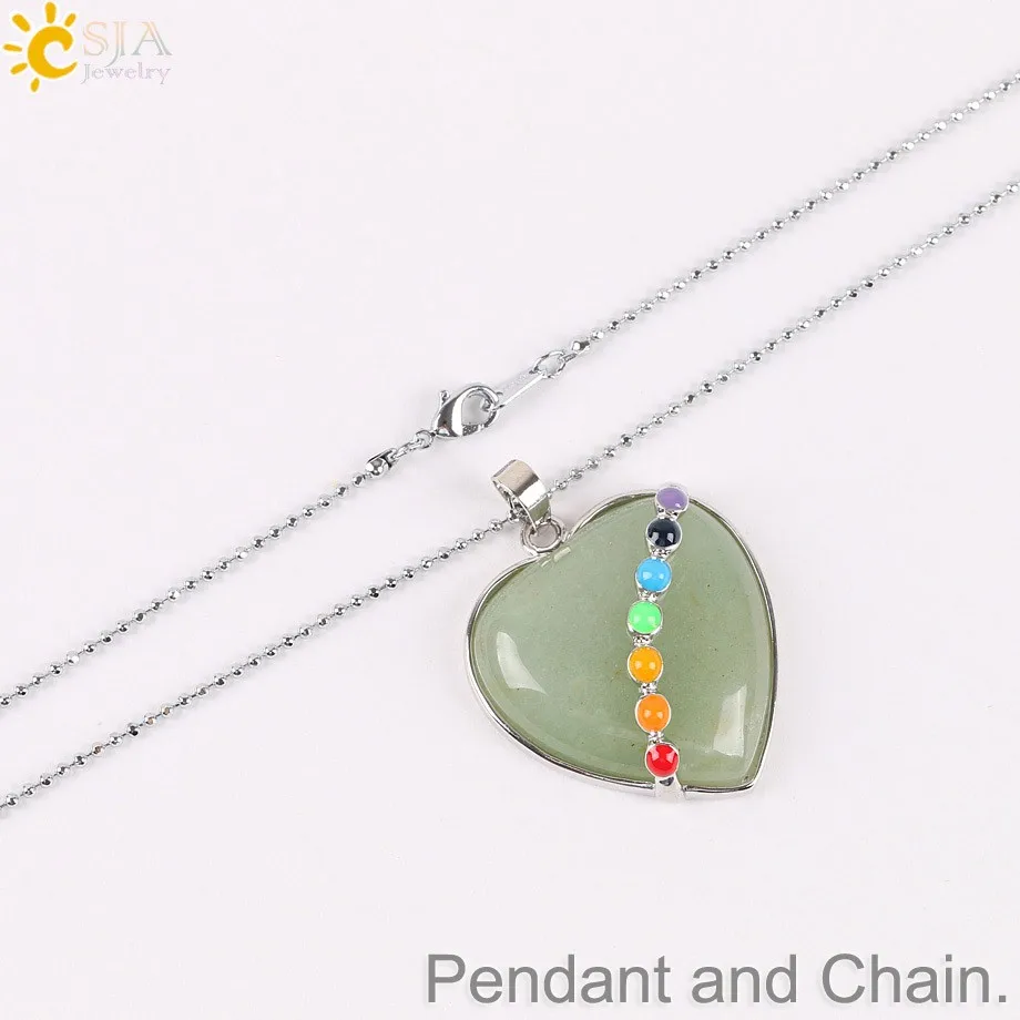 Green Aventurine Pendant Necklace
