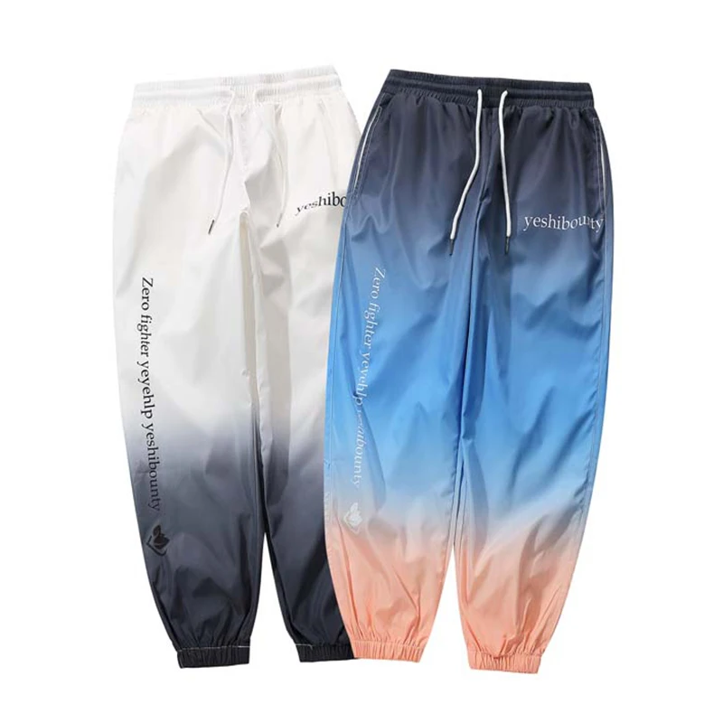 

Unisex Streetwear Hip Hop Cargo Pants Oversize Hip Hop Pants For Women Harajuku BF Loose Gradient Joggers Women